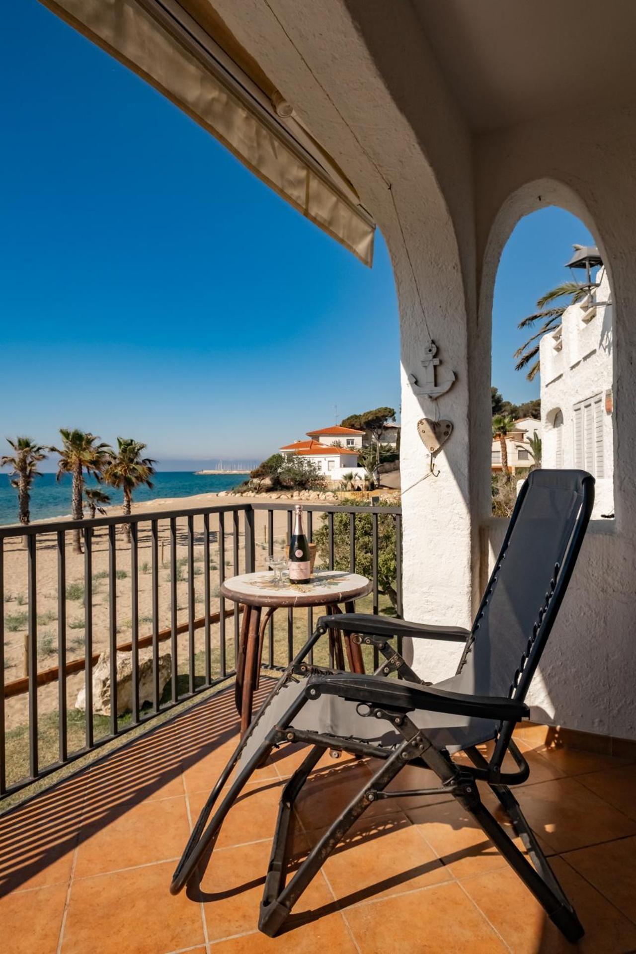 Paraiso Frente Al Mar Apto Duplex Coma-ruga Exterior foto