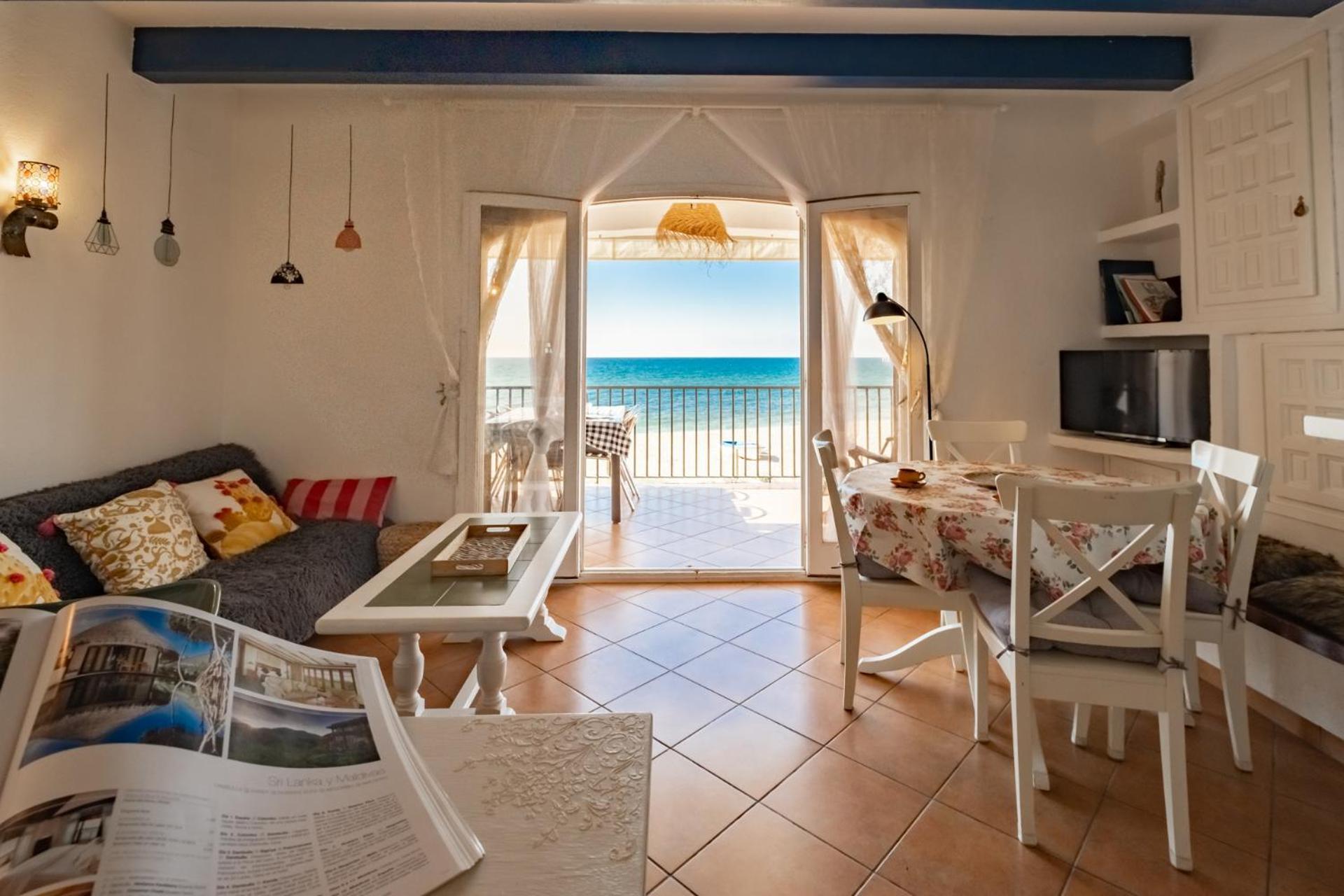 Paraiso Frente Al Mar Apto Duplex Coma-ruga Exterior foto