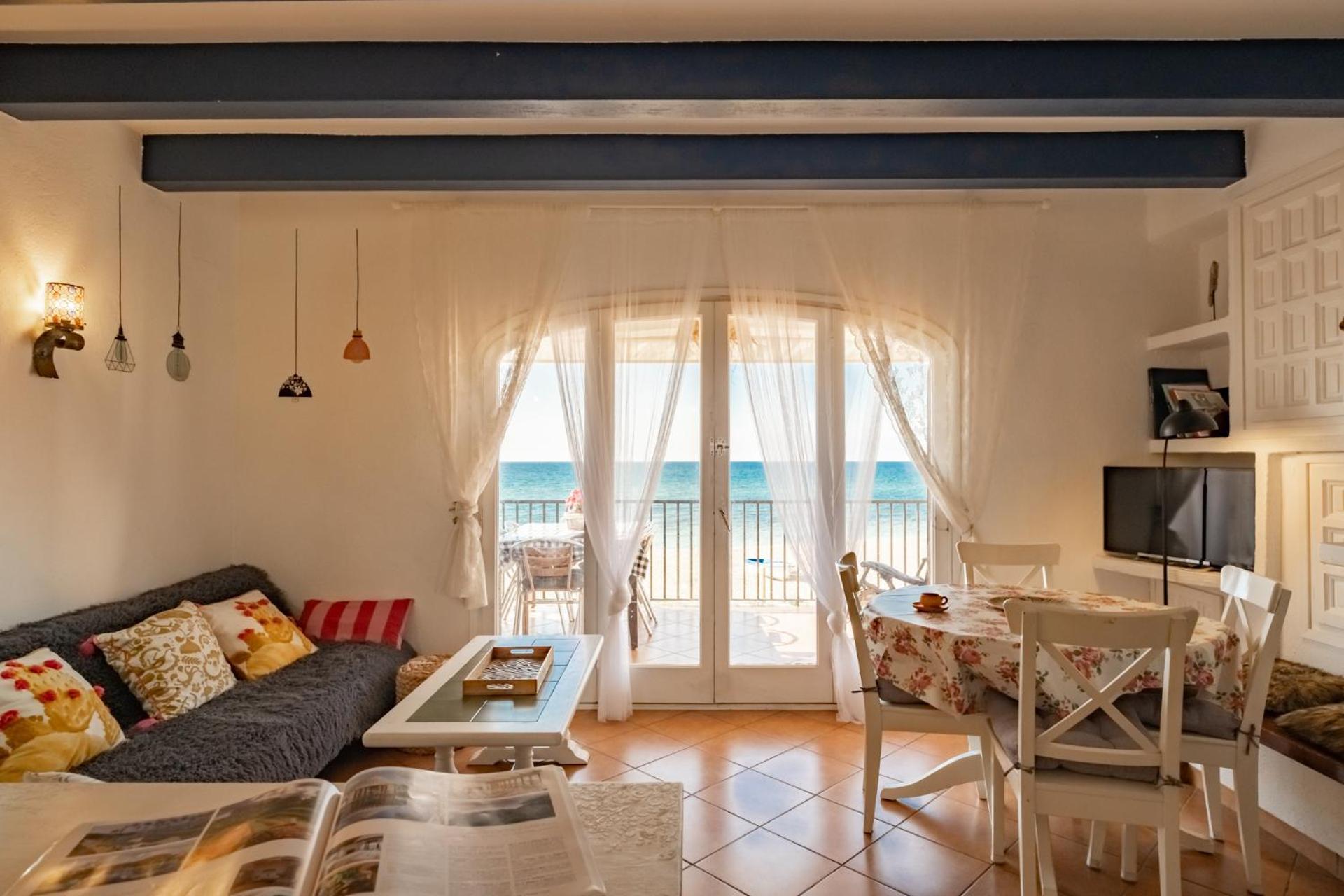 Paraiso Frente Al Mar Apto Duplex Coma-ruga Exterior foto